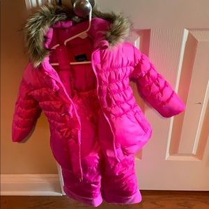Pretty in Pink Snowsuit!!